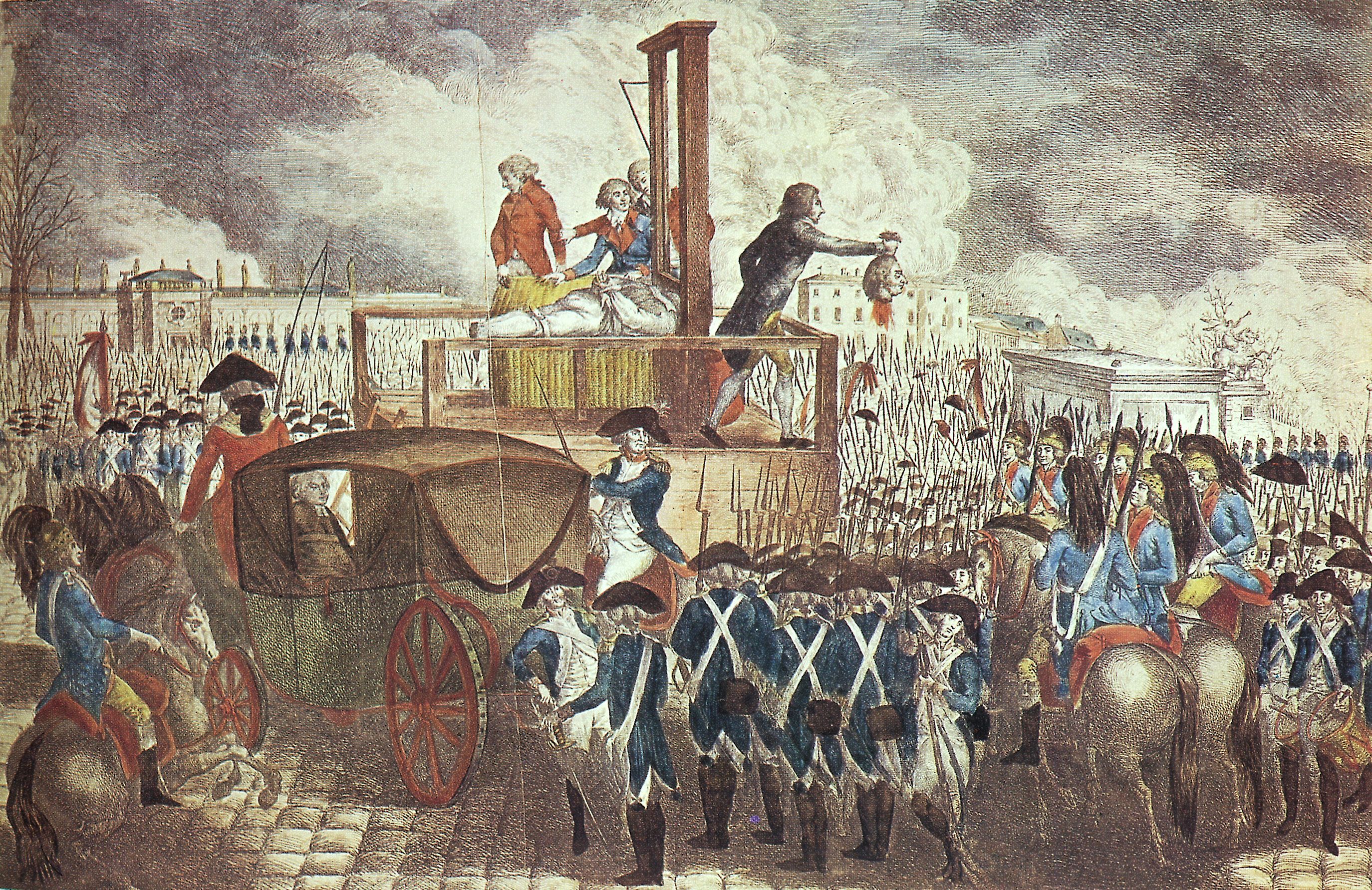 La Rivoluzione Francese ha provocato direttamente la morte di 500.000 esseri umani (più, in via consequenziale, 1.500.000 causati dalle guerre napoleoniche)
